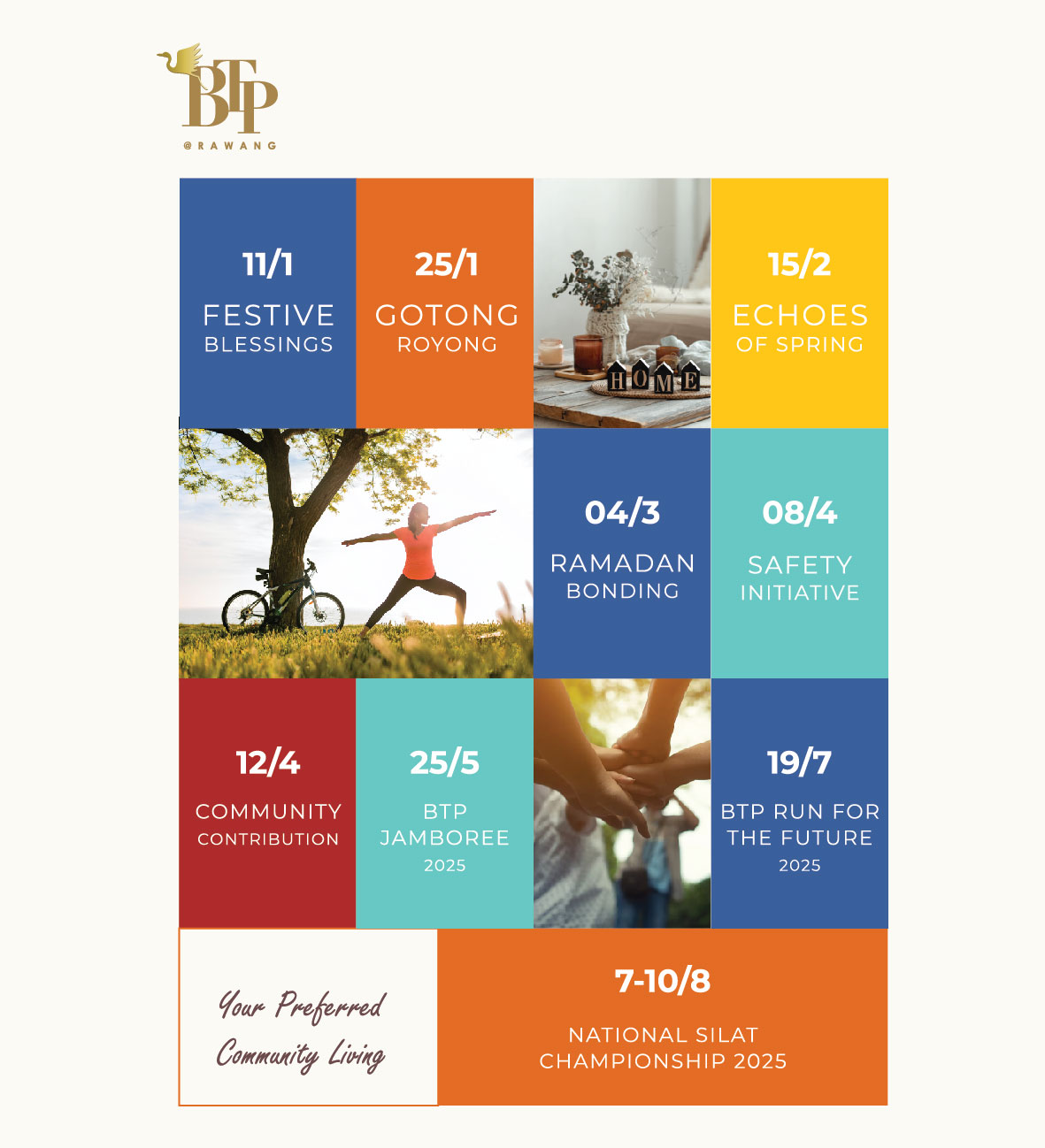 January - April 2025